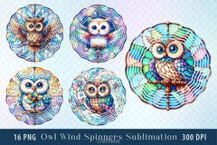 Stained Glass Owl Clipart Bundle 4 - CraftNest - Digital Crafting and Art