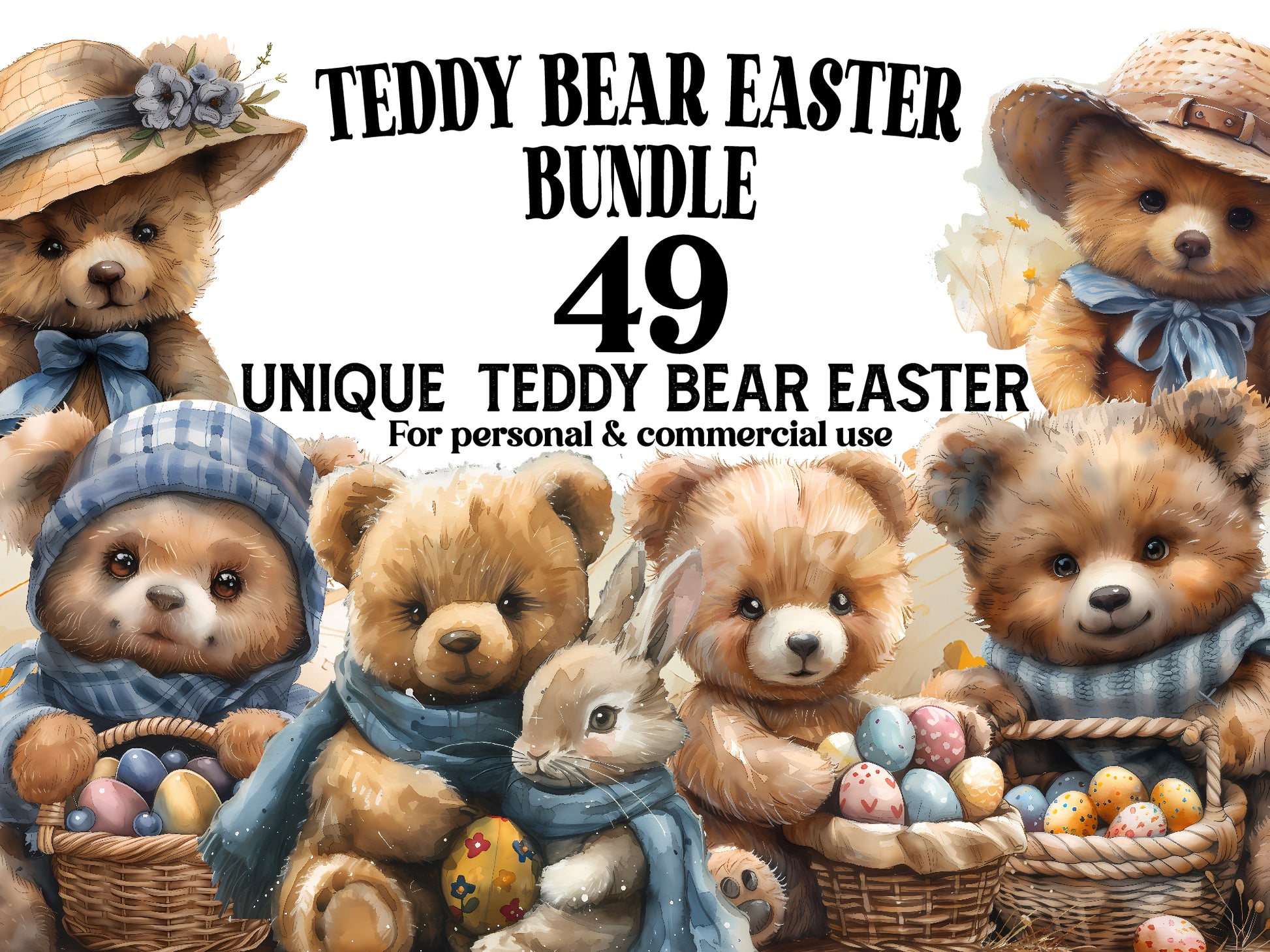 Teddy Bear Clipart - CraftNest