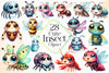Cute Insect Clipart Bundle