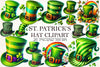 St Patrick's Hat Clipart Bundle