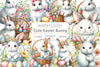 Easter Bunny Clipart Bundle