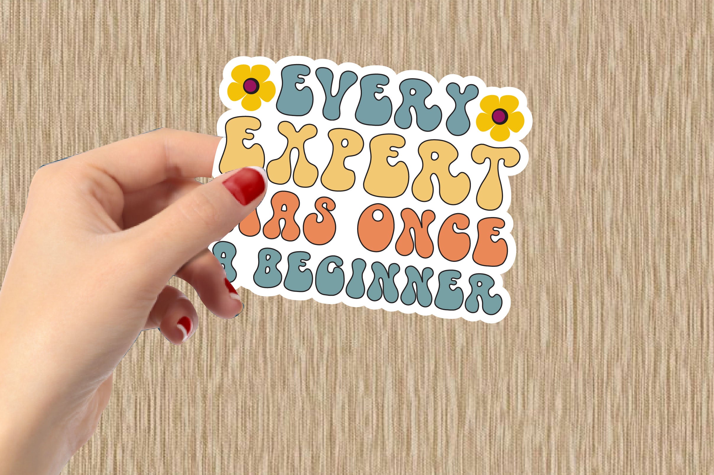 Motivational Retro Sticker Bundle - CraftNest - Digital Crafting and Art