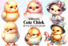 Cute Chick Clipart Bundle 3