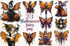 Halloween Fairy Gothic Fairy Clipart Bundle