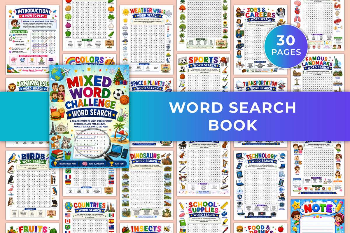 Word Search Book