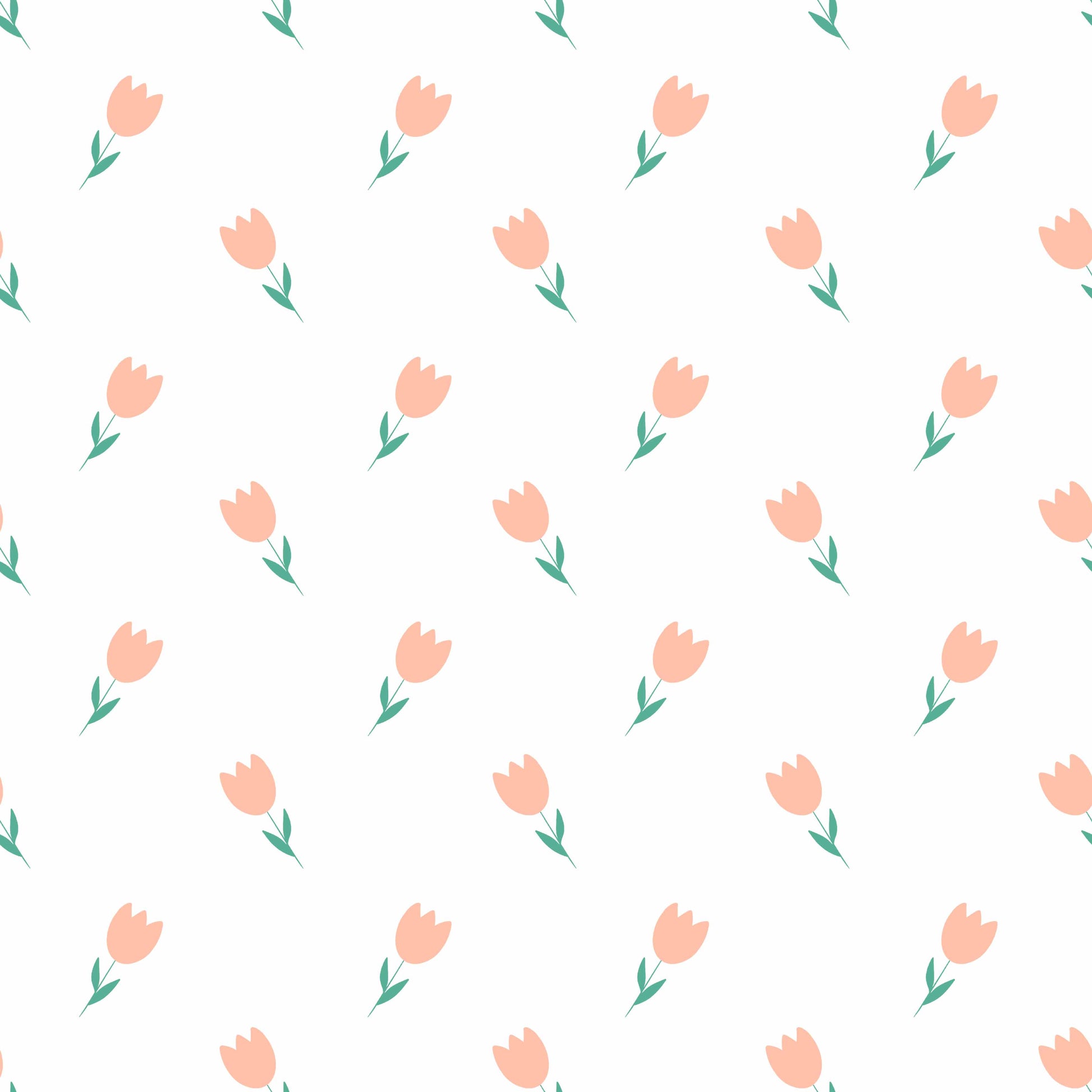 Spring Flower Seamless Digital Paper - CraftNest - Digital Crafting and Art