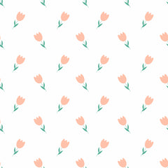 Spring Flower Seamless Digital Paper - CraftNest - Digital Crafting and Art