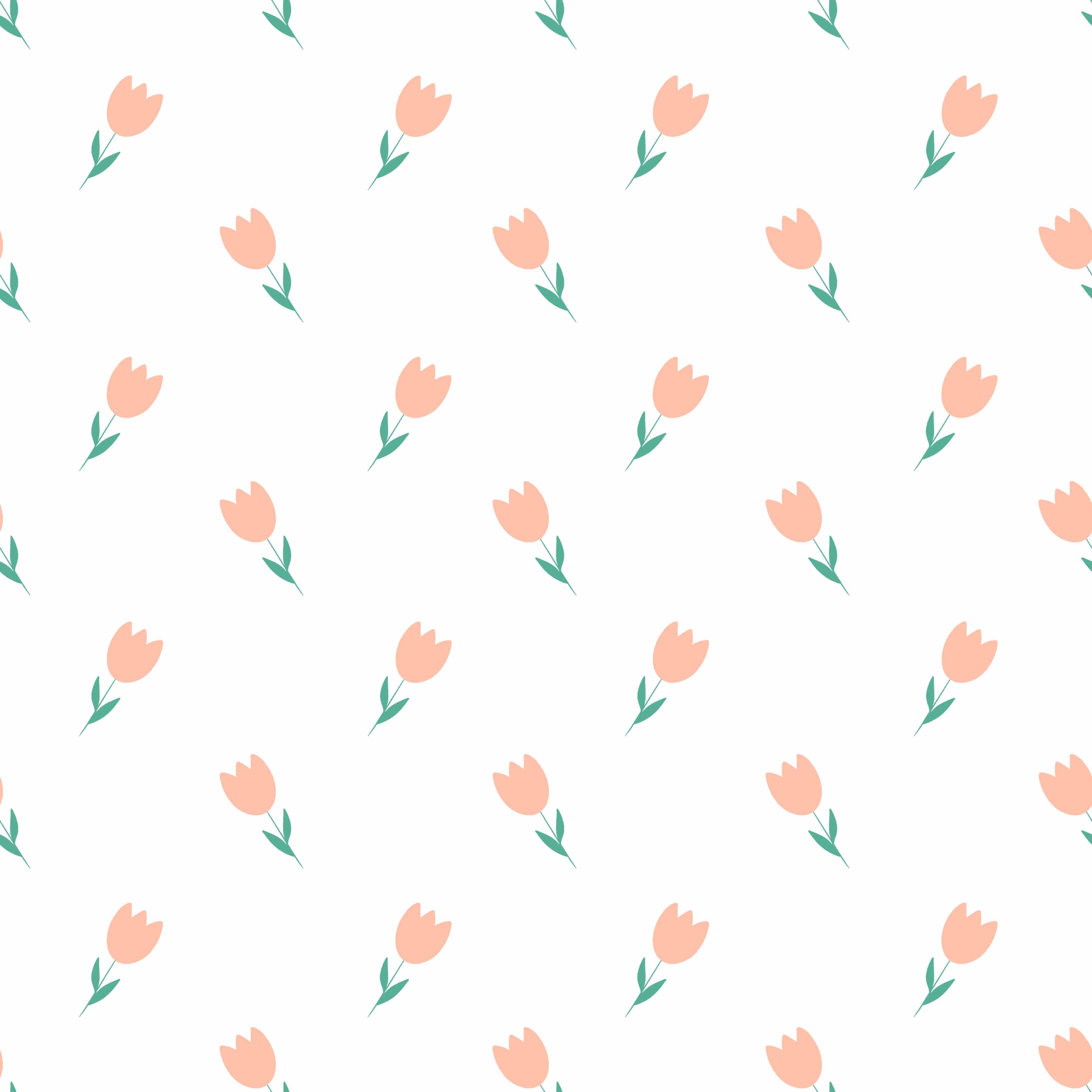 Spring Flower Seamless Digital Paper - CraftNest - Digital Crafting and Art