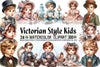 Victorian Kids Clipart Bundle