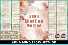 ADHD Mind Flow Method - CraftNest - Digital Crafting and Art