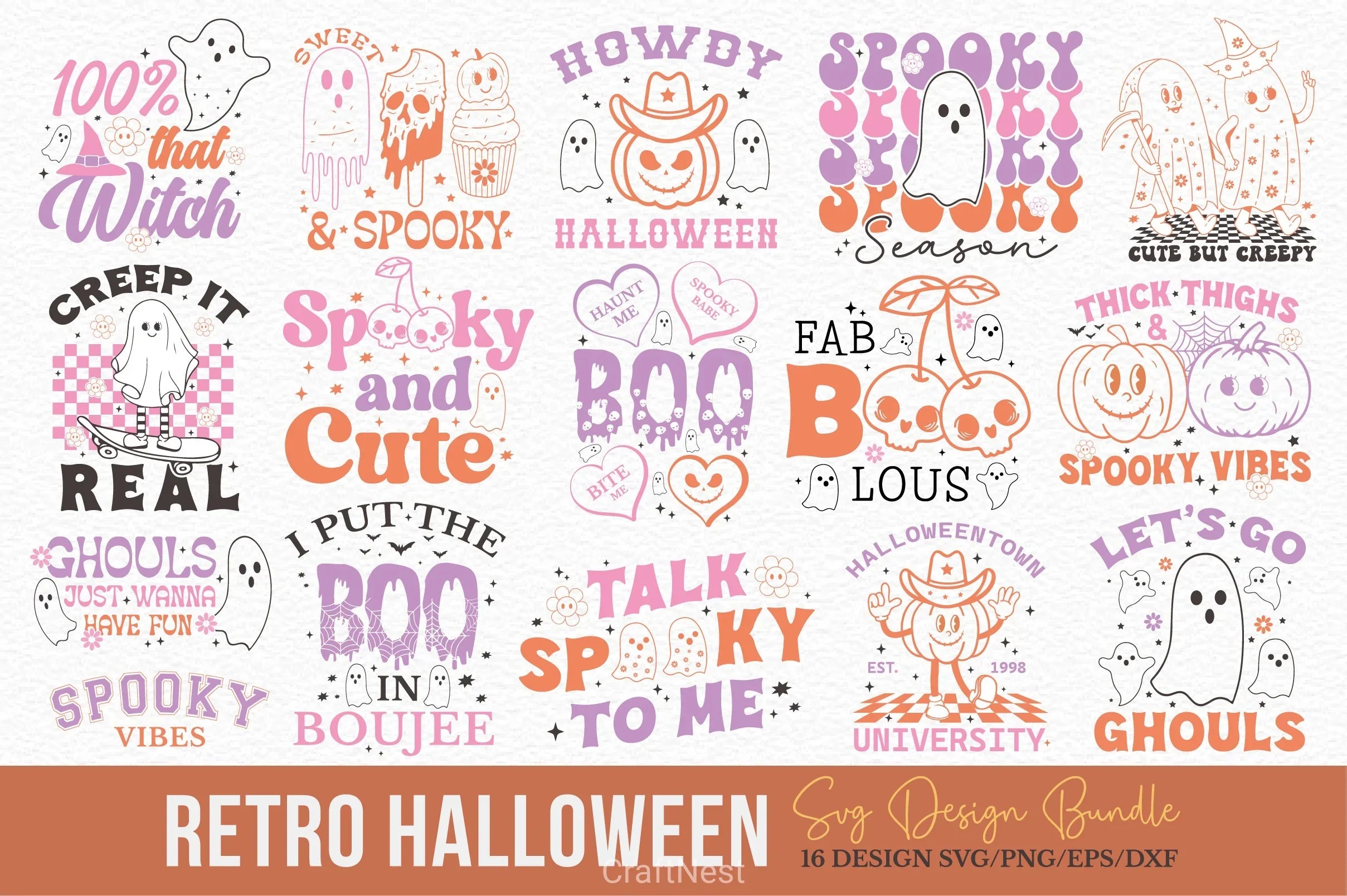 Halloween SVG Bundle 12 - CraftNest - Digital Crafting and Art