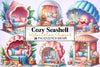 Cozy Seashell Clipart Bundle