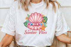 Coquette Clam Pearl Bow Clipart Bundle - CraftNest - Digital Crafting and Art