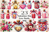 Love Bottle Valentines Day Clipart Bundle 2