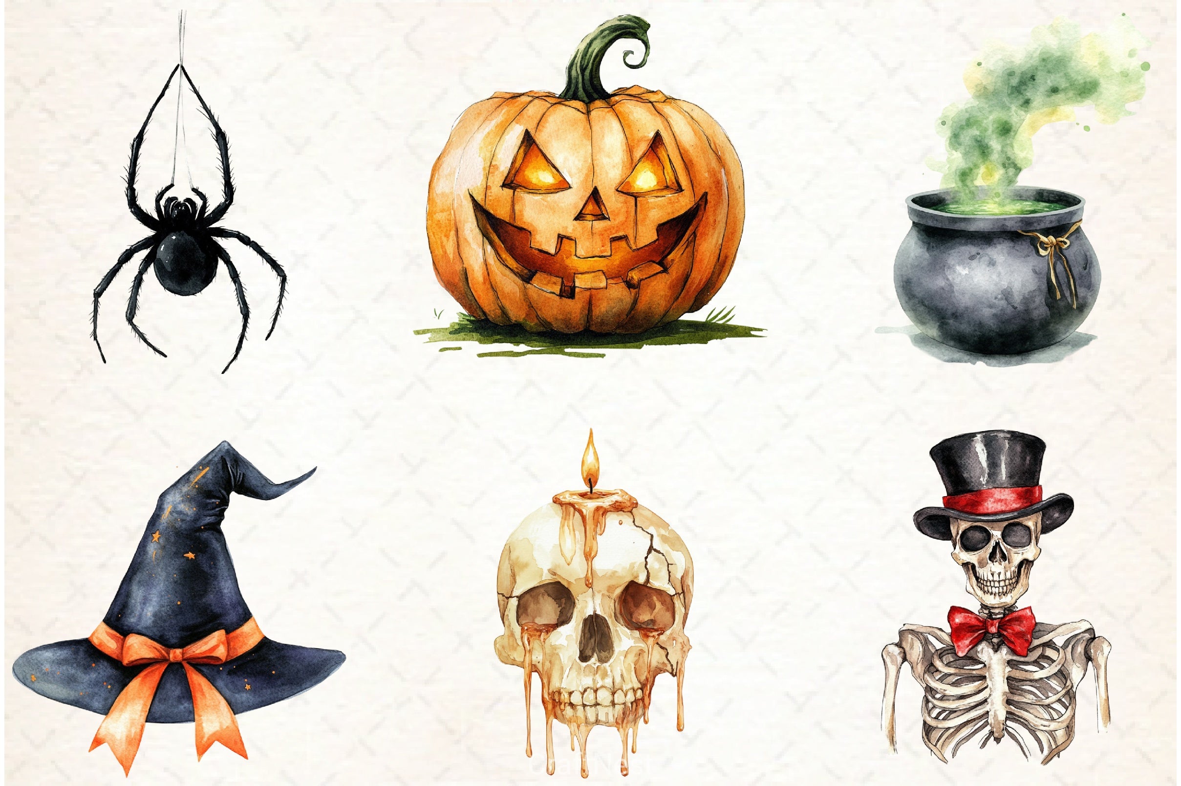 Halloween Clipart Bundle 2 - CraftNest - Digital Crafting and Art