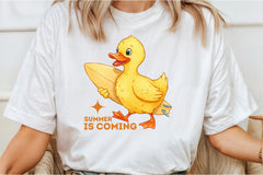 Summer Duck Clipart Bundle - CraftNest - Digital Crafting and Art