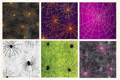 Spiderweb Digital Paper - CraftNest - Digital Crafting and Art