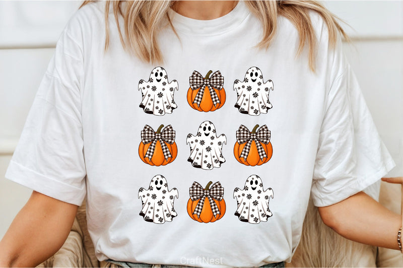 Pumpkins & Ghosts Clipart Bundle - CraftNest - Digital Crafting and Art