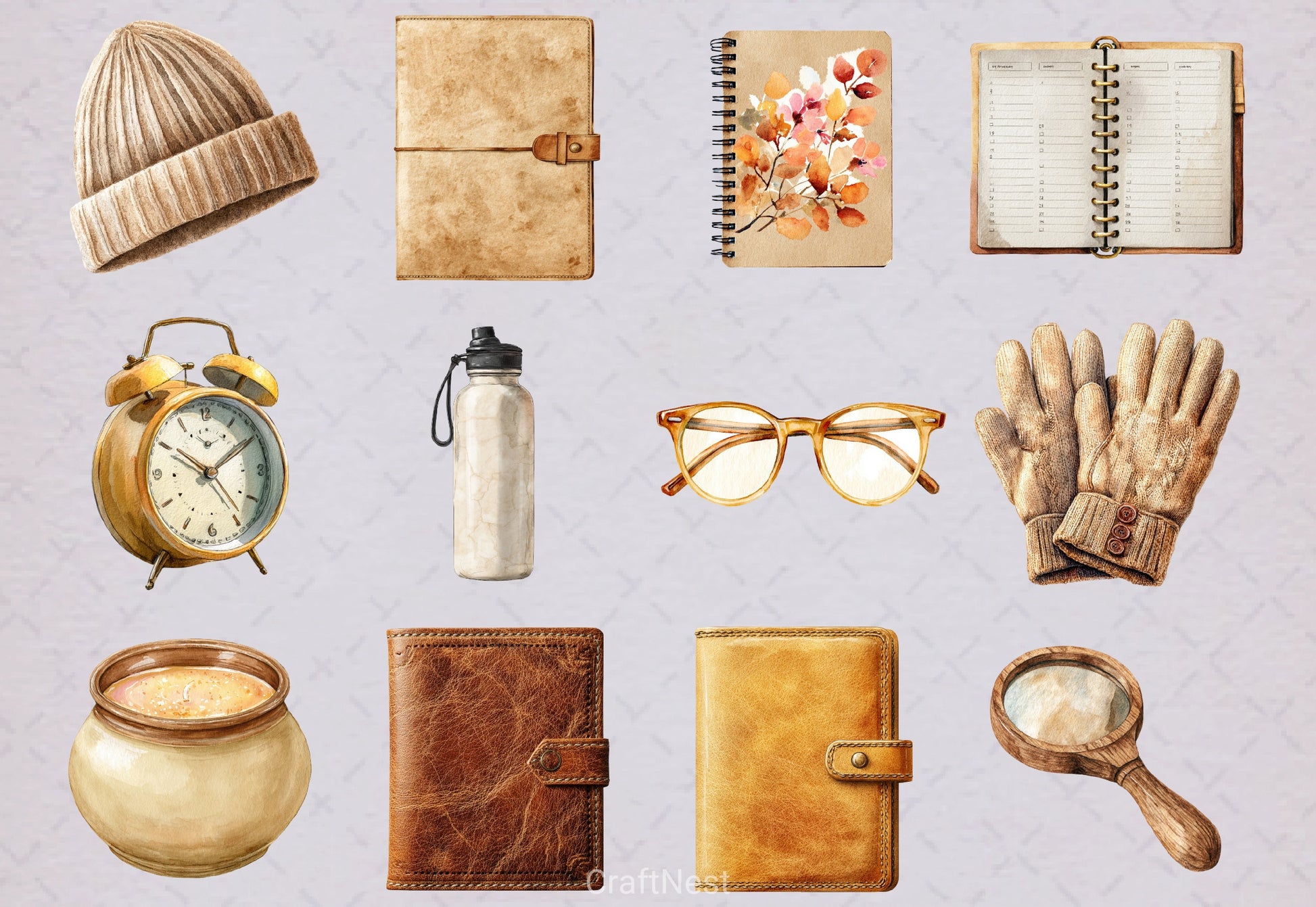 Daily Essentials Clipart Bundle - CraftNest - Digital Crafting and Art