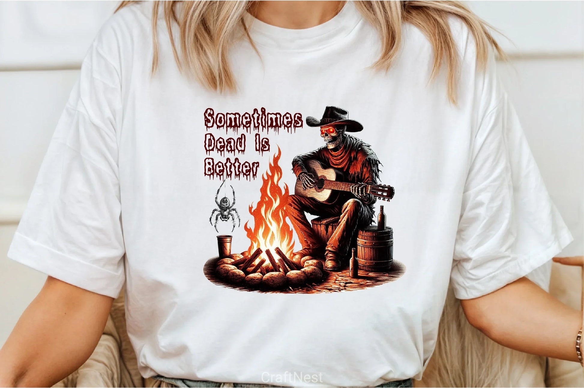 Sometimes Dead Is Better Skeleton Clipart Bundle - CraftNest - Digital Crafting and Art