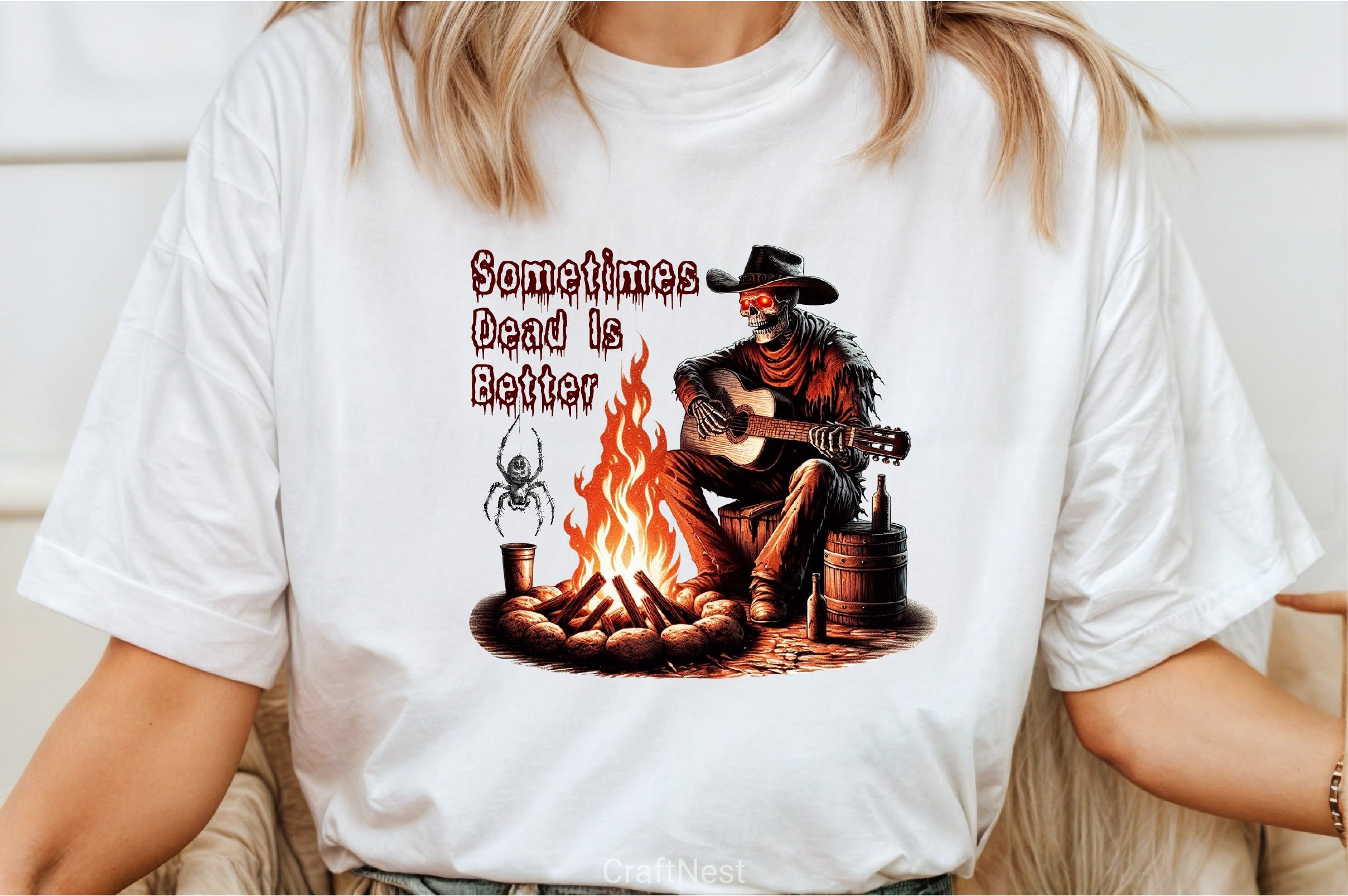 Sometimes Dead Is Better Skeleton Clipart Bundle - CraftNest - Digital Crafting and Art