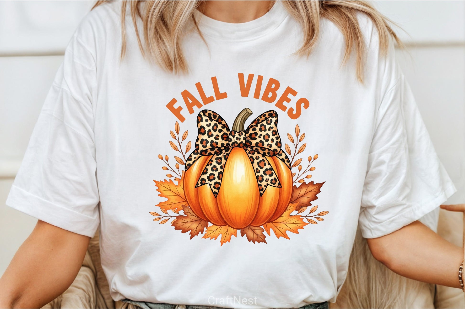 Fall Vibes Halloween Pumpkin Clipart Bundle - CraftNest - Digital Crafting and Art