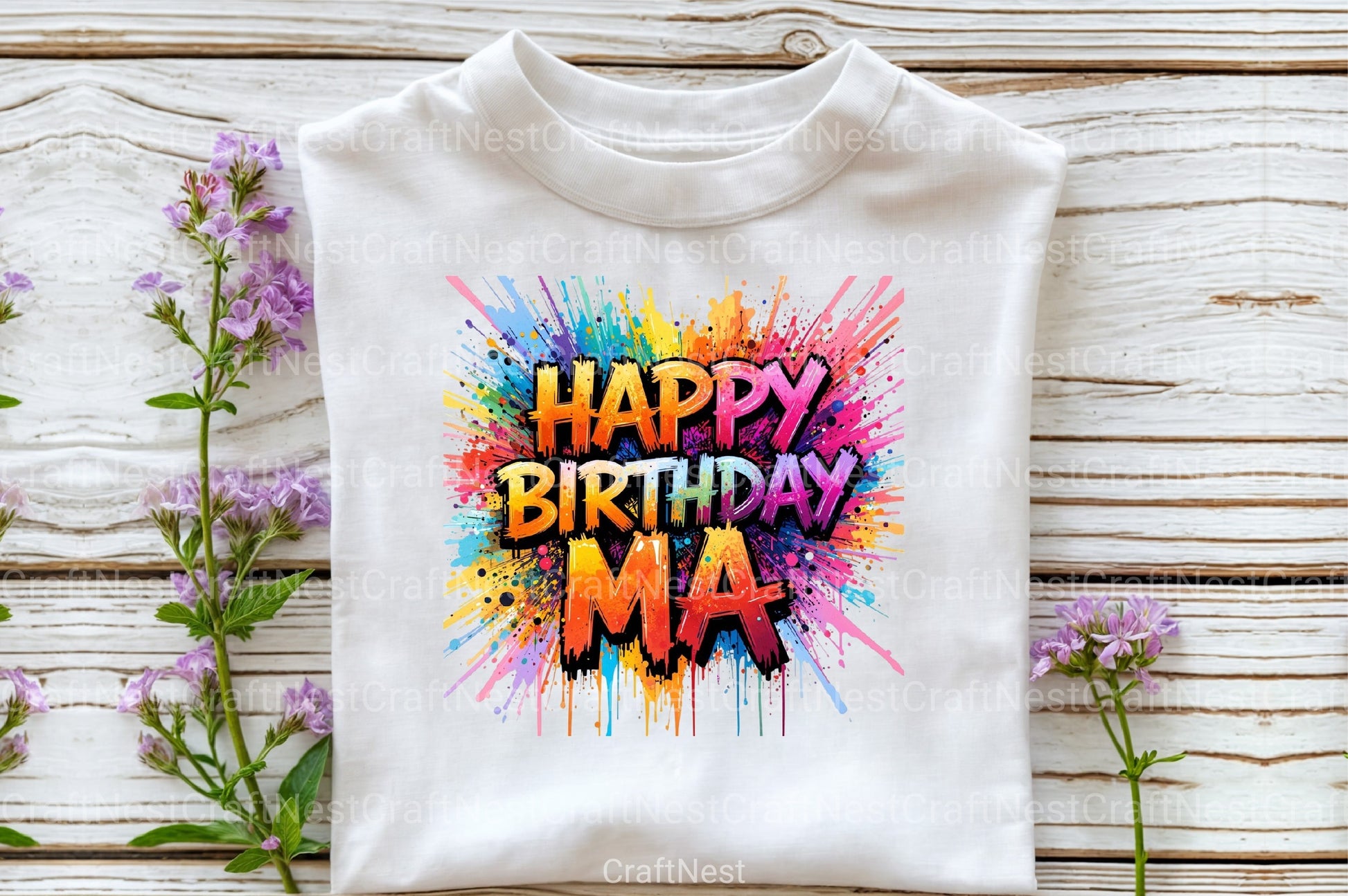 Happy Birthday Ma Clipart Bundle 4 - CraftNest - Digital Crafting and Art