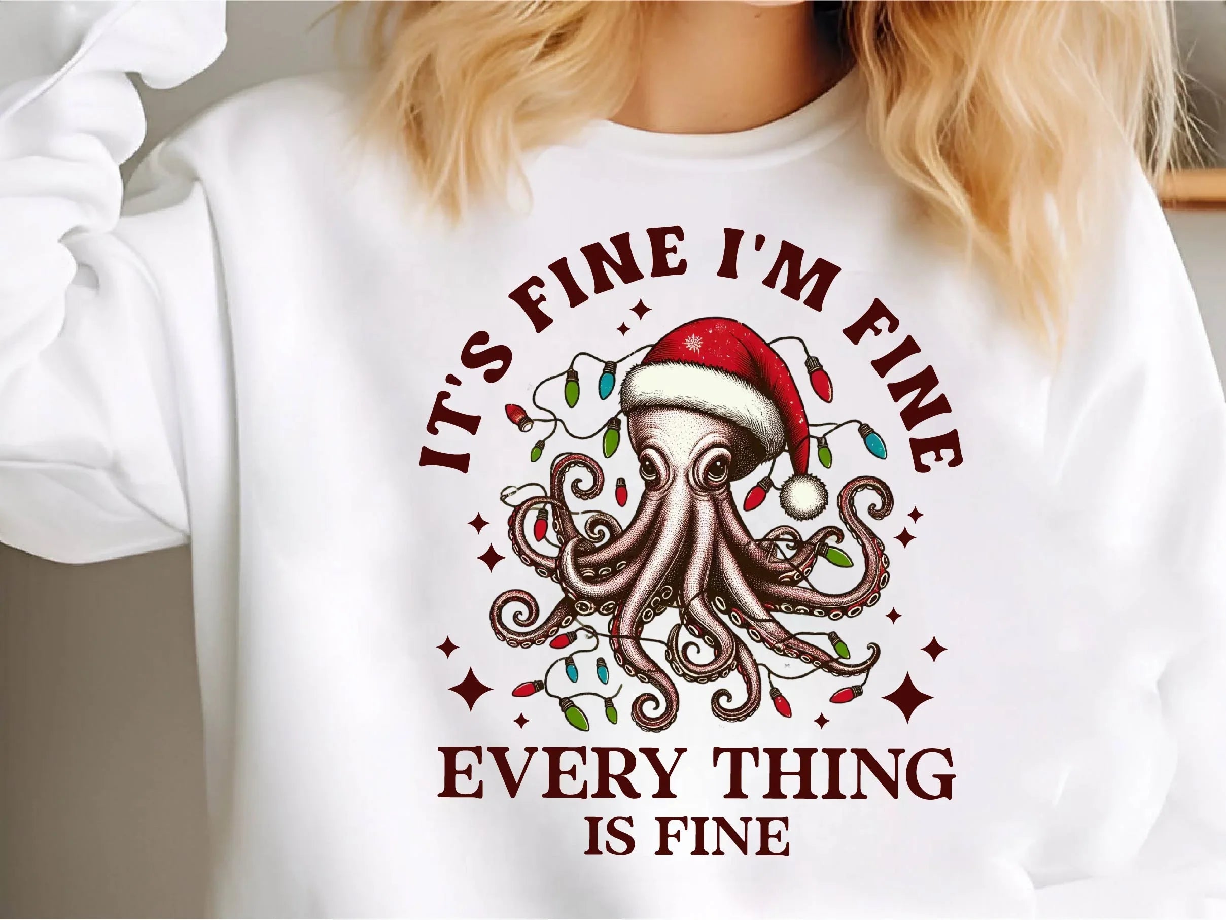 It'S Fine I'M Fine Every Thing Is Fine Clipart Bundle - CraftNest - Digital Crafting and Art