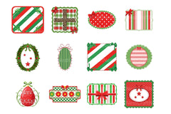 Coquette Christmas Frame Border Clipart Bundle - CraftNest - Digital Crafting and Art