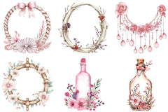 Coquette Coastal Fisherman Clipart Bundle 2 - CraftNest - Digital Crafting and Art