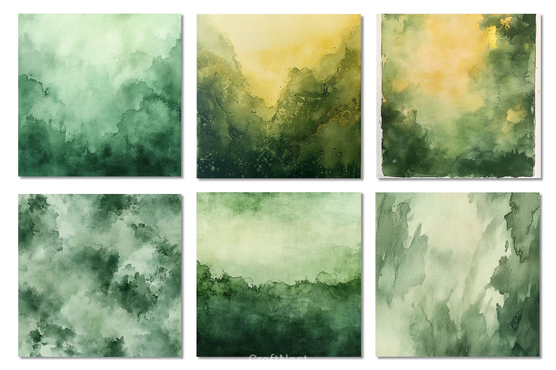 Sage Green Background Papers Clipart Bundle - CraftNest - Digital Crafting and Art