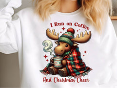 I Run On Coffee And Christmas Cheer Clipart Bundle - CraftNest - Digital Crafting and Art