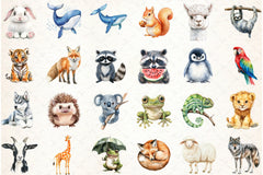 Quirky Animal Humor Clipart Bundle - CraftNest - Digital Crafting and Art