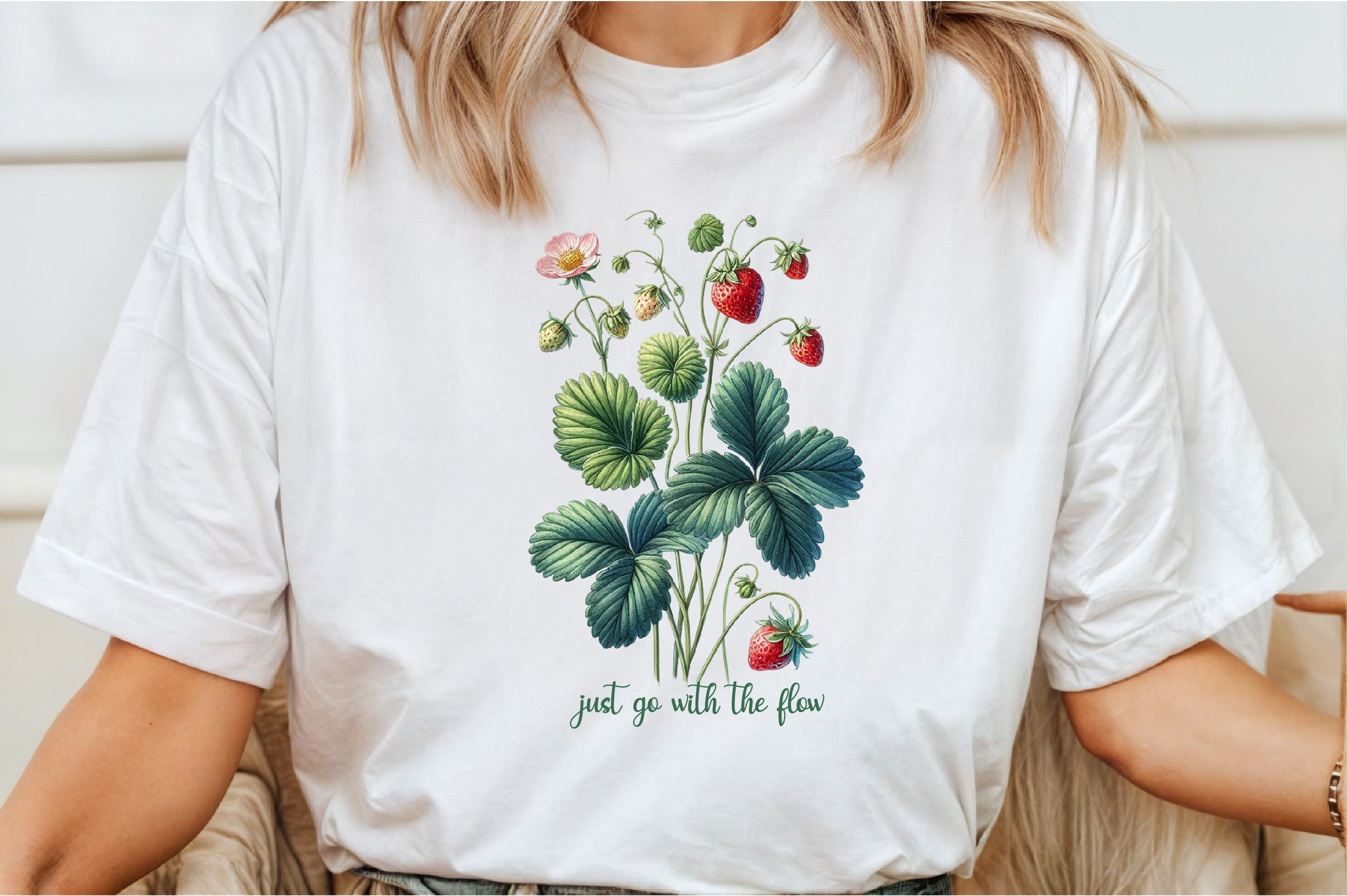 Strawberry Bush Clipart Bundle