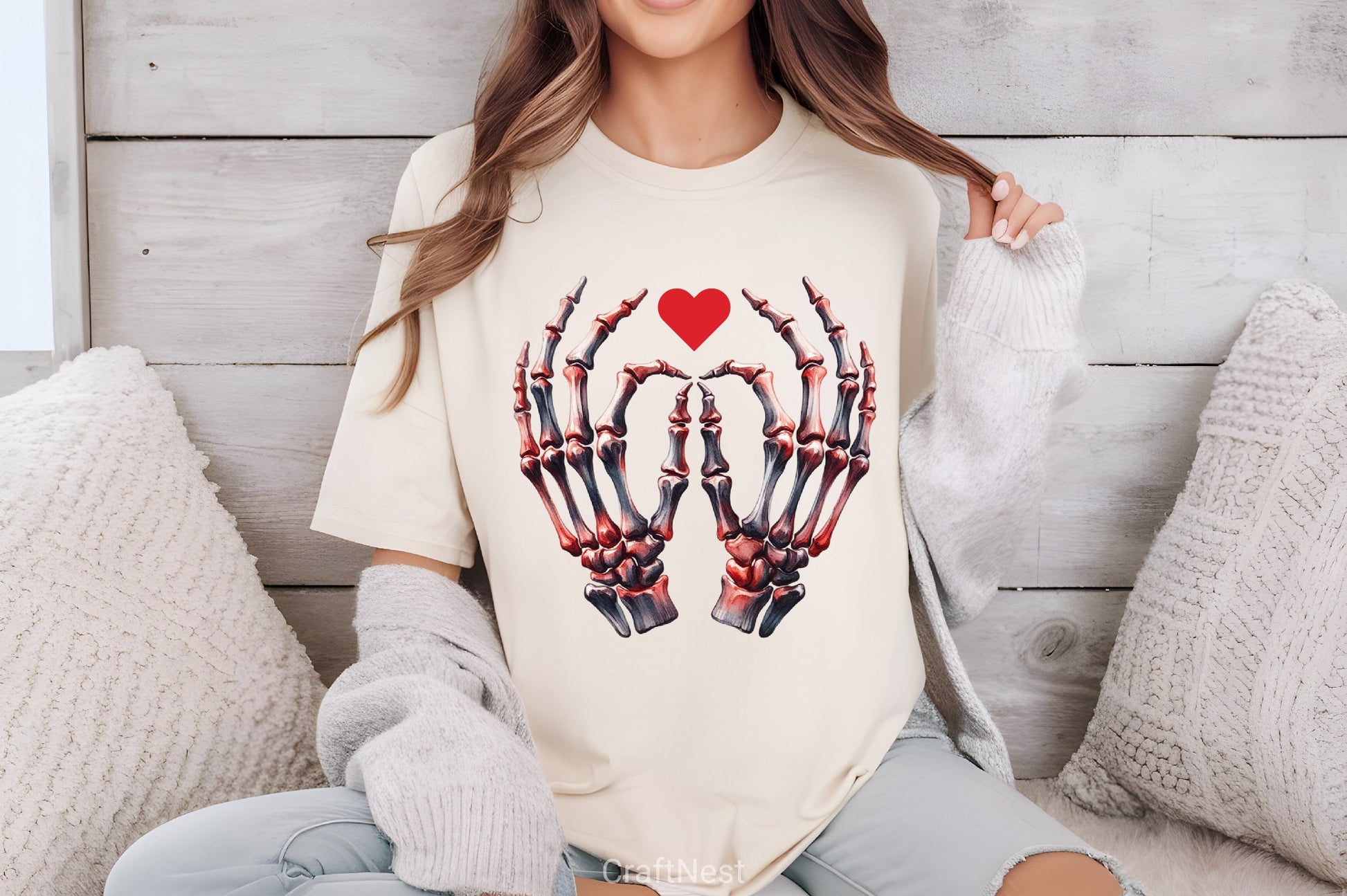 Valentine Skeleton Clipart Bundle 5 - CraftNest - Digital Crafting and Art