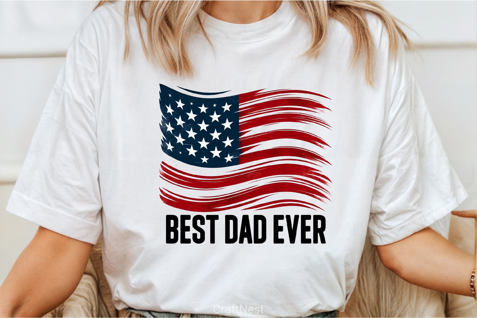 Patriotic Best Dad Clipart Bundle - CraftNest - Digital Crafting and Art