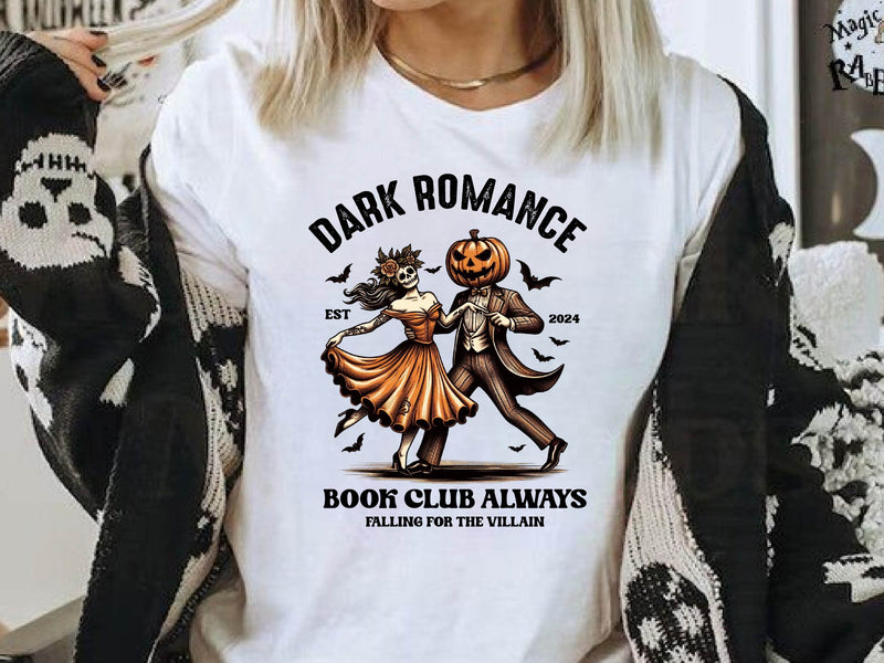 Dark Romance Book Club Vintage Halloween Clipart Bundle - CraftNest - Digital Crafting and Art