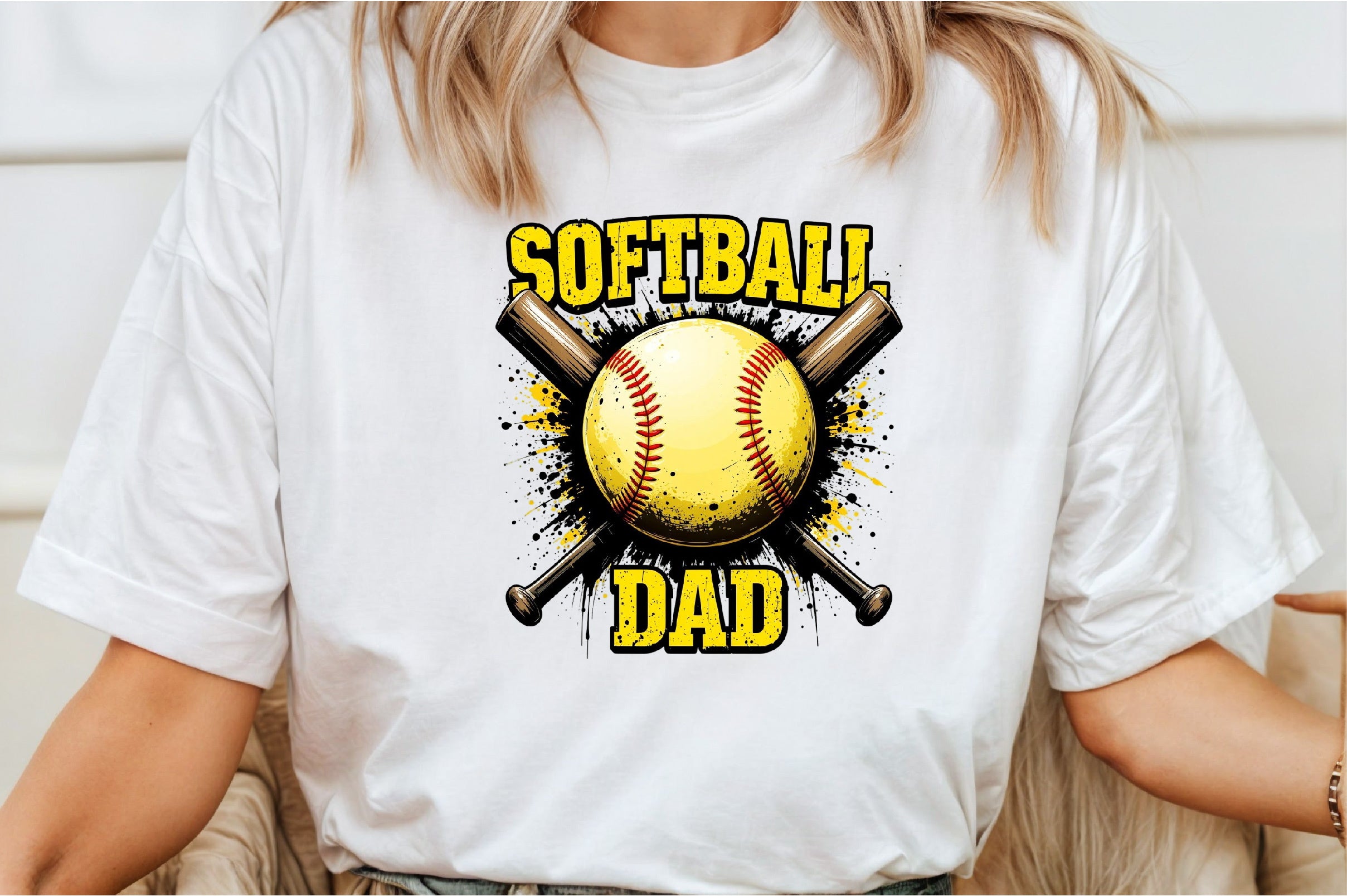 Softball Dad Design Clipart Bundle