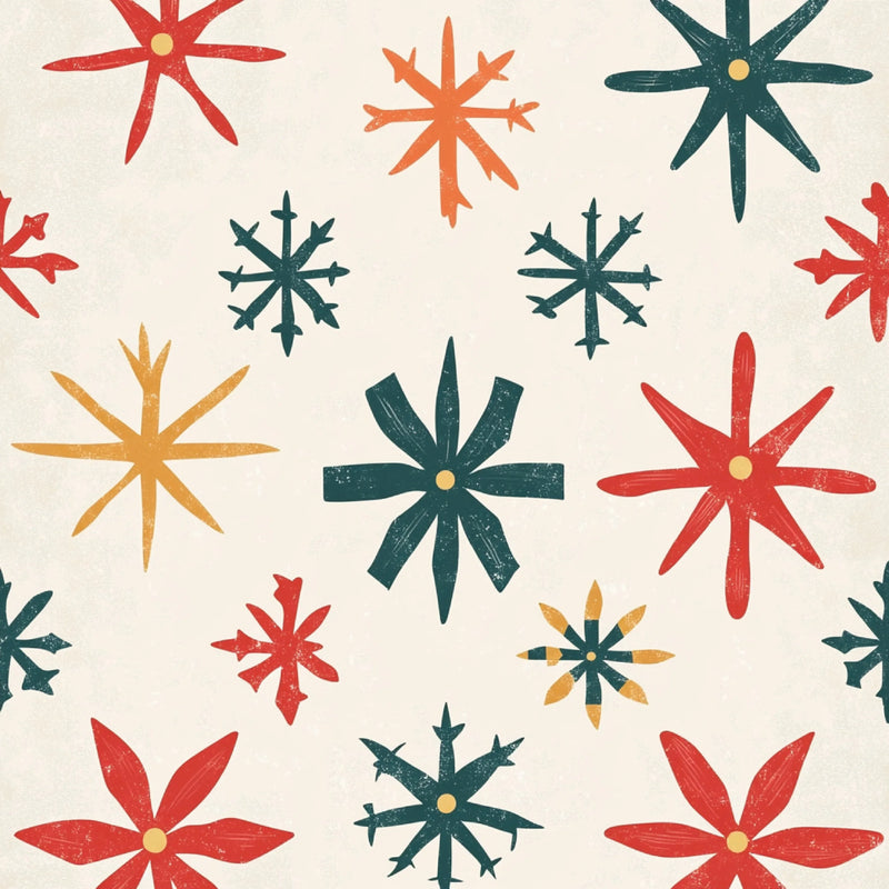 Minimalist Retro Christmas Patterns Clipart Bundle - CraftNest - Digital Crafting and Art