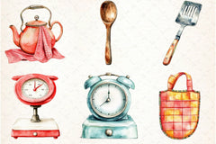 Kitchen Utensils Clipart Bundle - CraftNest - Digital Crafting and Art