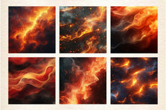 Hot Fire Smoke Background - CraftNest - Digital Crafting and Art