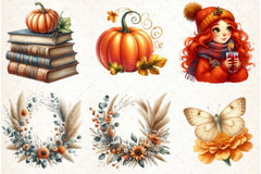 Autumn Clipart Bundle 10 - CraftNest - Digital Crafting and Art