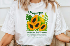 Papaya Tropical Clipart Bundle - CraftNest - Digital Crafting and Art