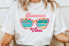 Summer Vibes Sunglasses Clipart Bundle - CraftNest - Digital Crafting and Art