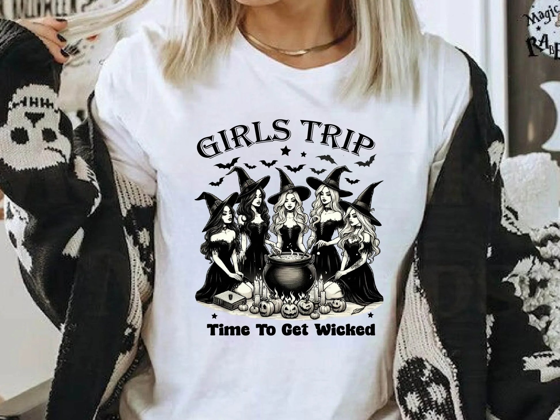 Girls Trip Halloween Halloween Clipart Bundle - CraftNest - Digital Crafting and Art