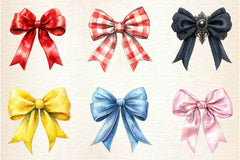 Bows Clipart Bundle - CraftNest - Digital Crafting and Art