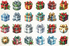 Christmas Gift Clipart Bundle - CraftNest - Digital Crafting and Art