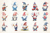Patriotic Gnome Clipart Bundle 1