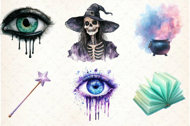 Halloween Clipart Bundle 7 - CraftNest - Digital Crafting and Art