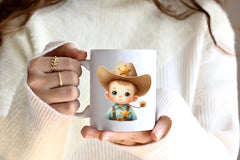 Baby Boy Cowboy Clipart Bundle - CraftNest - Digital Crafting and Art